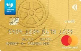 yorkshire bank mastercard contactless card|yorkshire bank credit card interest rates.